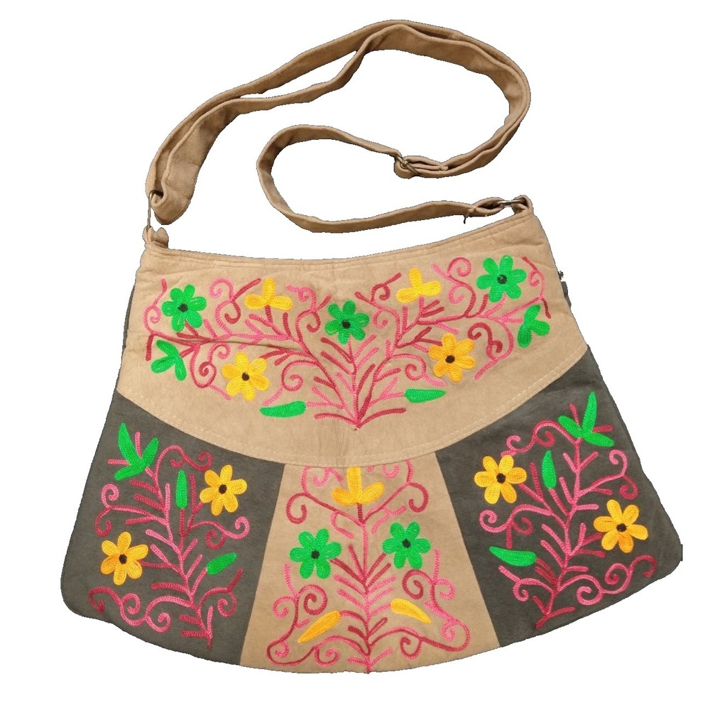 Hippie 70's Retro Boho Chic Rustic Western Artsy Cottagecore Cross Body Purse